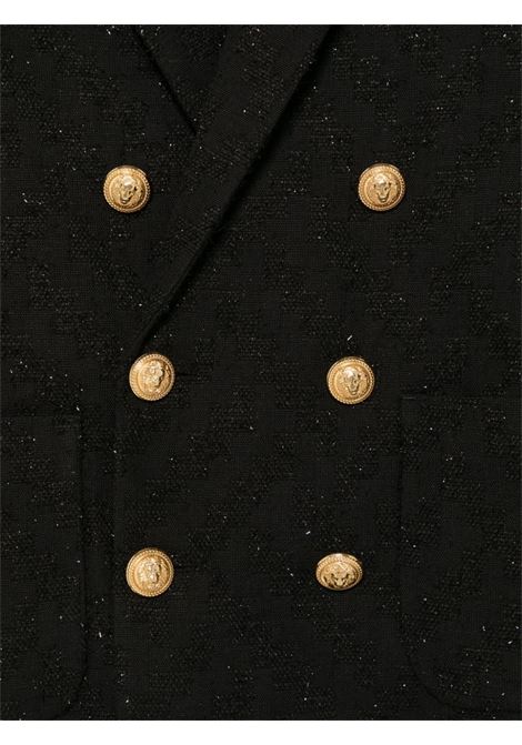 Blazer doppiopetto in tweed lurex BALMAIN KIDS | BV2R24 E0181930NE